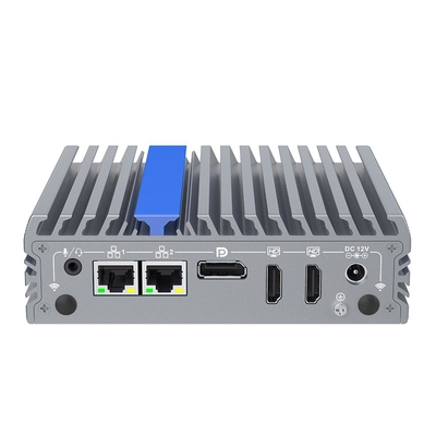J3710 Triple Display 2 HDMI DP Dual Lan Mini PC für digitale Beschilderung
