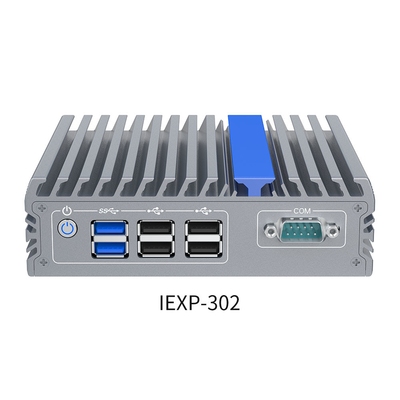 Dual Lan Fanless PC Rs232 J3710 Sim Card Linux Mini Desktop Computer
