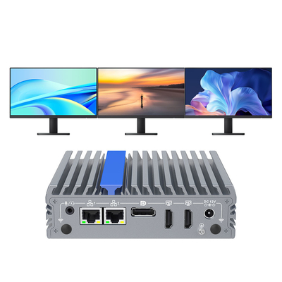 Thin Client Mini Box PC J3710 Quad Core 6usb Ddr3 12v Minicomputer
