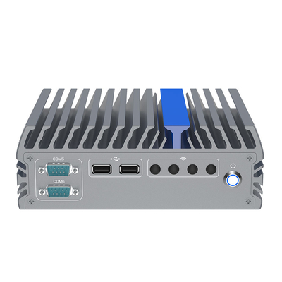 Ventilatorlos eingebetteter PC N100 6 Com Rs232 DDR5 4800 Ram Max 16 GB IPC