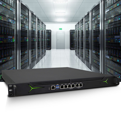 1U Rackmount Linux Firewall Appliance mit Intel H610 Chipset