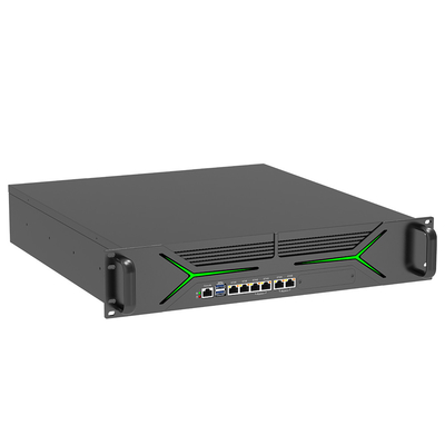 2U-Formfaktoren Rack-Server mit 90 - 265v Ac-Eingangs-Rückzahlstromversorgung