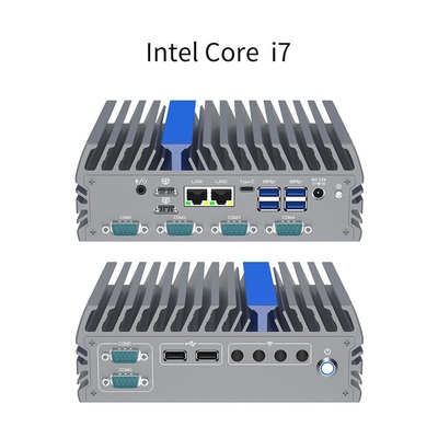Kompakter Industriecomputer mit bis zu 32 GB Speicher DDR5 mit 2 Intel Gigabit LAN
