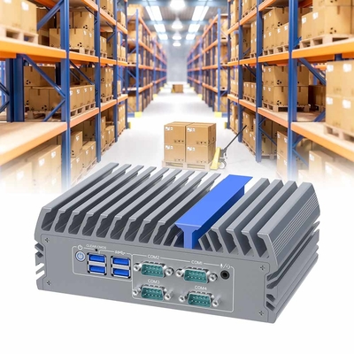 Dual Lan Fanless Mini Computer N100 Synchrone Asynchrone Dreifachanzeige
