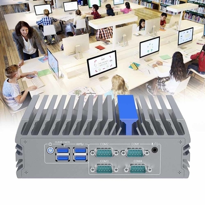 Mini-Industrielle Steuerung PC N100 Lüfterlose Mini-PC Stromversorgung DC 12V