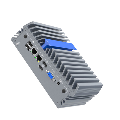 Kleine Formfaktor Computer N100 2 Lan 4 Com 6 USB Mini PC 12 Volt