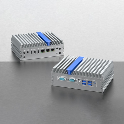 I5 Ventilatorlose robuste Mini-PC 12. Generation Mikro-PC für intelligente Fabrik