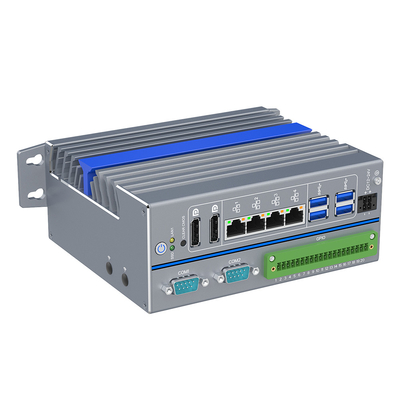 I5 Zwölfte Generation Lüfterloser Rugged Mini PC DDR5 2DP Mikro PC für intelligente Fabrik
