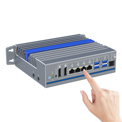 Soft Router ohne Lüfter Intel I5-1235u Ddr5 M.2 Ssd 4 Port Lan Mini PC