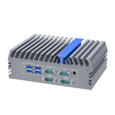 Industrie-Mini-PC J6412 Dual Lan DDR4 Ram M.2 SSD Fanelss Mini-Computer Wachhund für Pos-System