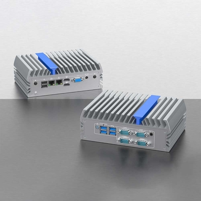 2 Lan 2 Com Wandmontage Mini PC Kleine Größe DDR4 Win10 für Überwachungssystem