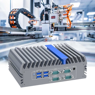 Intel J6412 CPU Mini PC VGA HD Dual Display Dual Lan Fanless PC mit 4 COM Automation