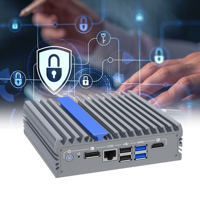 DC 12V N100 Firewall Mini PC 2.5G 4 LAN DDR5 Soft Router Pfsense