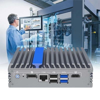 Mini-PC ohne Lüfter N100 12. Generation Alder Lake CPU 4 Lan Firewall Computer