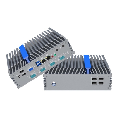X86 Lüfterlose Industriecomputer I7 I5 I3 2 Rs232 8 USB Linux