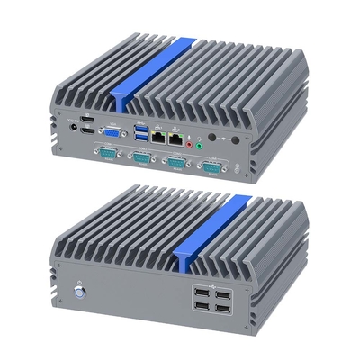 Intel I5-12500T PC Industrie ohne Lüfter Industrie PC Box mit 2 RS232 Com