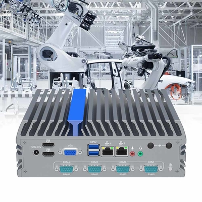 Industriecomputer ohne Lüfter DDR4 RAM M.2 SSD für CNC-Lasersteuerungssystem
