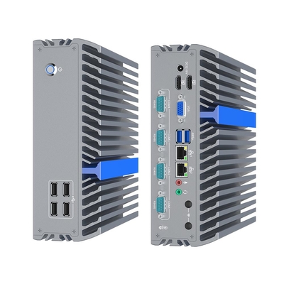 Quad-Core Industrie-PC mit Windows 10 11 für die Fabrikautomation