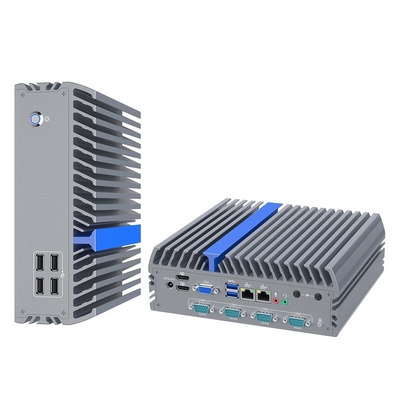 Robuster Industrie-PC Dual Gigabit LAN eingebetteter PC mit bis zu 64 GB Speicher