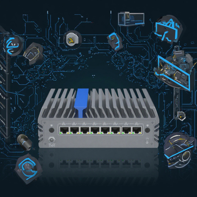 6 Lan-Ports Firewall Mini PC mit 14. Generation Core Ultra Prozessor
