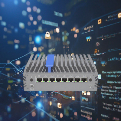 Firewall 8 Gigabit Netzwerk-Ports Dual DDR4 M.2 SSD 1 RJ45 COM