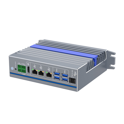 Kompakter PC N97 Fanless Mini PC M.2 SATA SSD Fanless Box Computer für industrielle Steuerung Automatisierung