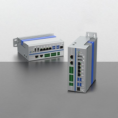 China Fabrikpreis 4 Ethernet-Ports Mini Box PC Rs232 Ventilatorloses System mit Simkarte