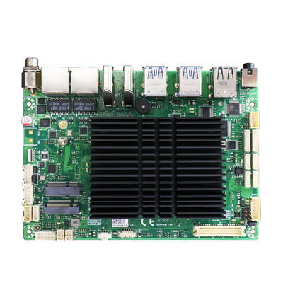 Dauerhafte Intel Celeron J6412 Prozessor eingebettete industrielle Motherboard mit 1 X SO-DIMM DDR4 Speicher und Wake On Lan Unterstützung