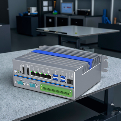 Ultra-Rugged Design Intel Core I5 Fanless Industrial PC DC12V ~ 24V Breitspannung für raue Umgebungen