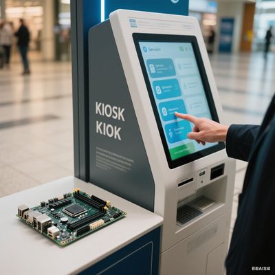 Industrielles Mainboard N100, lüfterloser Prozessor, 16 GB RAM, M.2-Erweiterung, USB