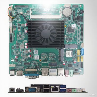 170 x 170 mm eingebettetes Industrie-Motherboard mit Dual Storage & WiFi