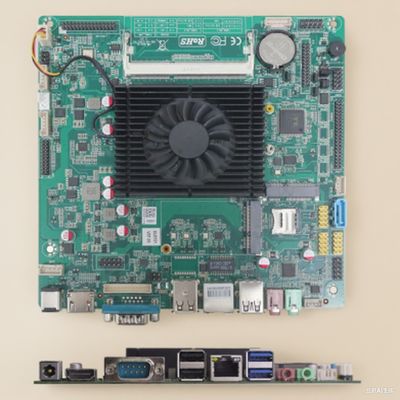 Kompaktes dünnes Mini Itx-Motherboard DDR3 MSATA Dual LAN 10 USB und 6 COM-Ports